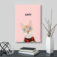 Thumbnail for Custom Pet Art Canvas - Pet Portraits