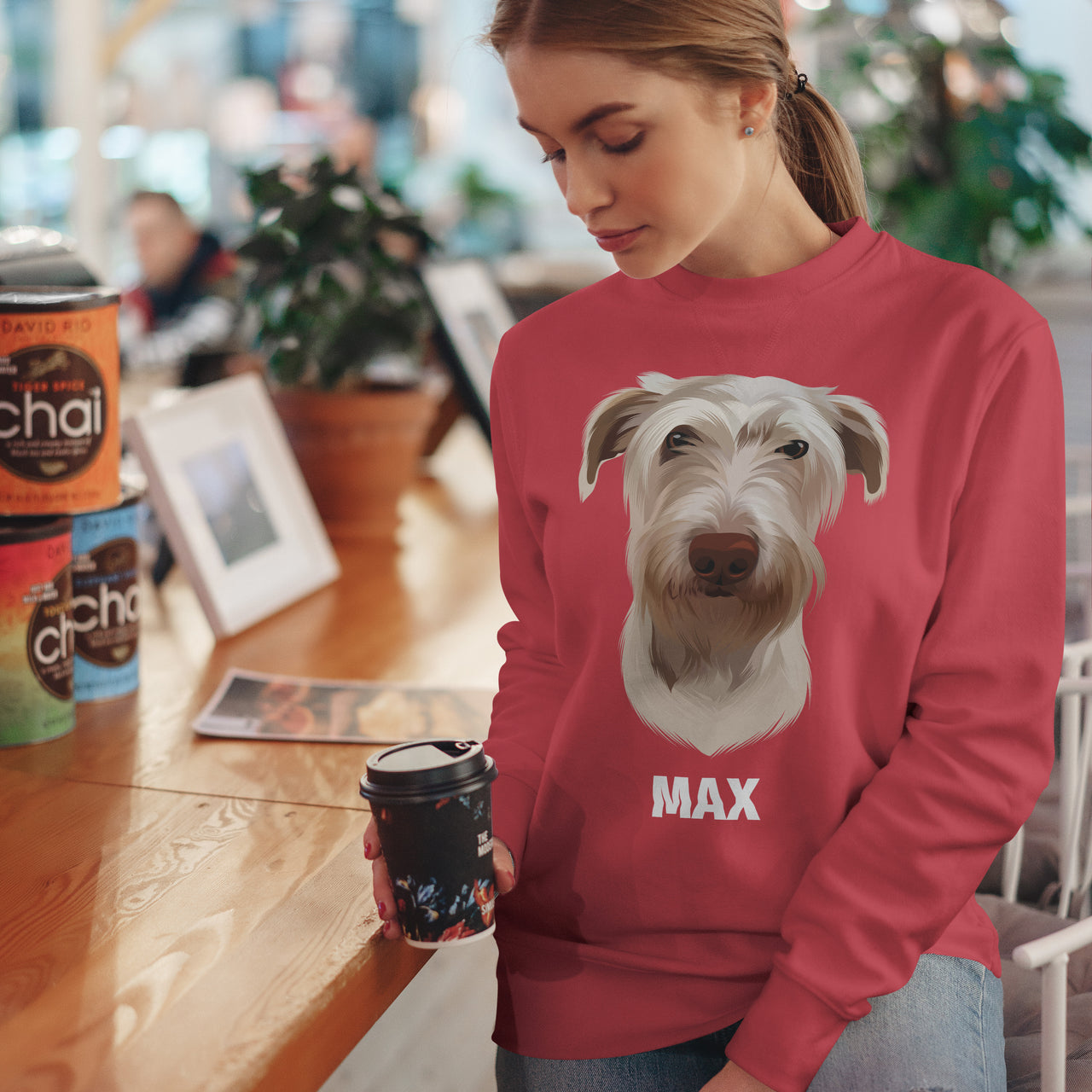 Custom Pet Portrait Sweatshirt