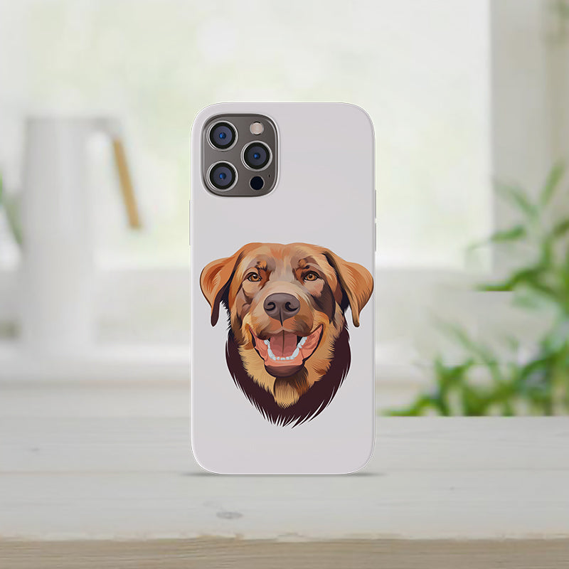 Modern Pet Art Custom Phone Case