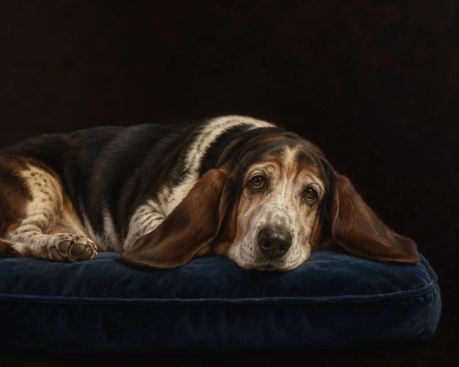 At Ease custom pet portrait