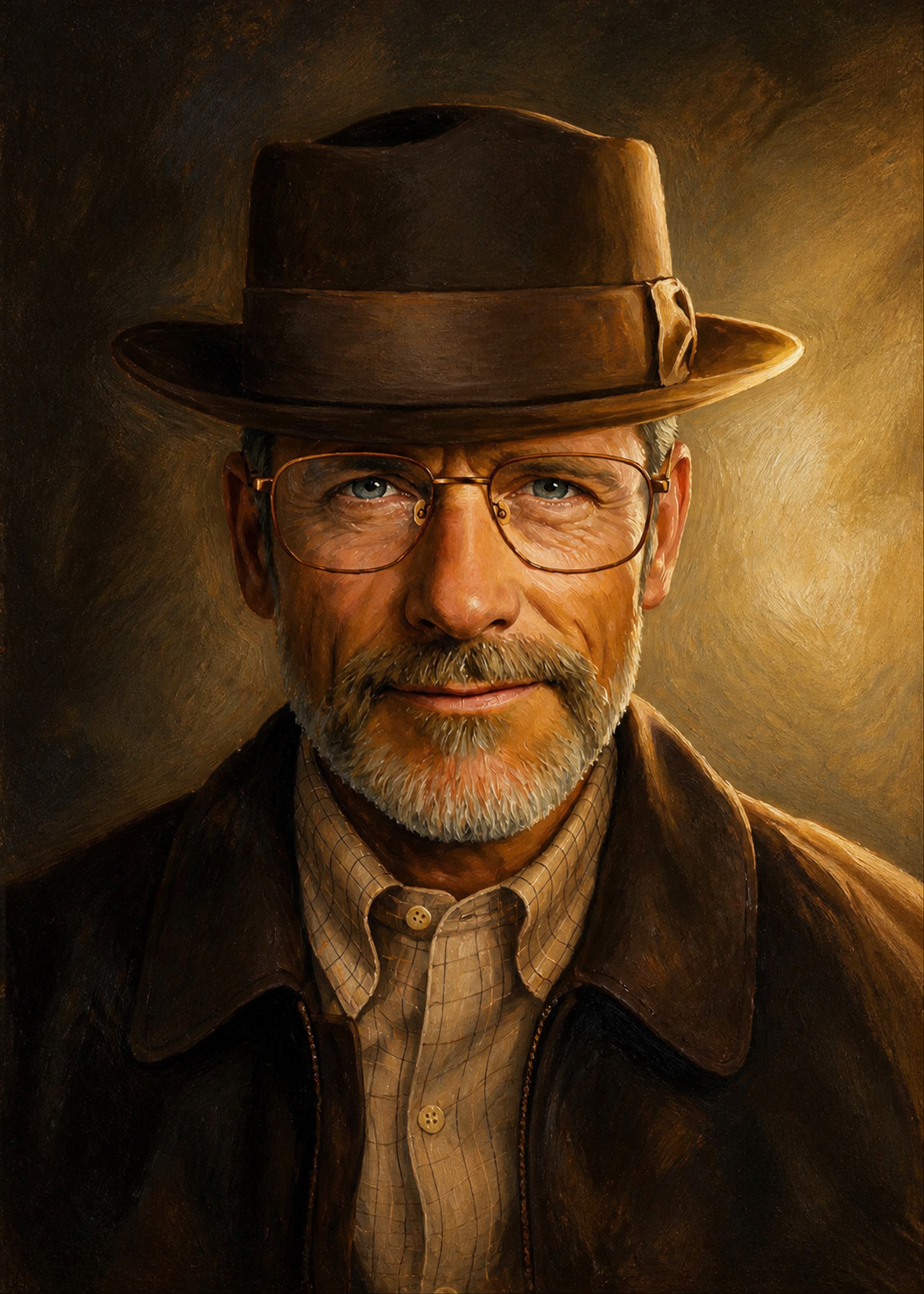 Heisenberg personalized human portrait