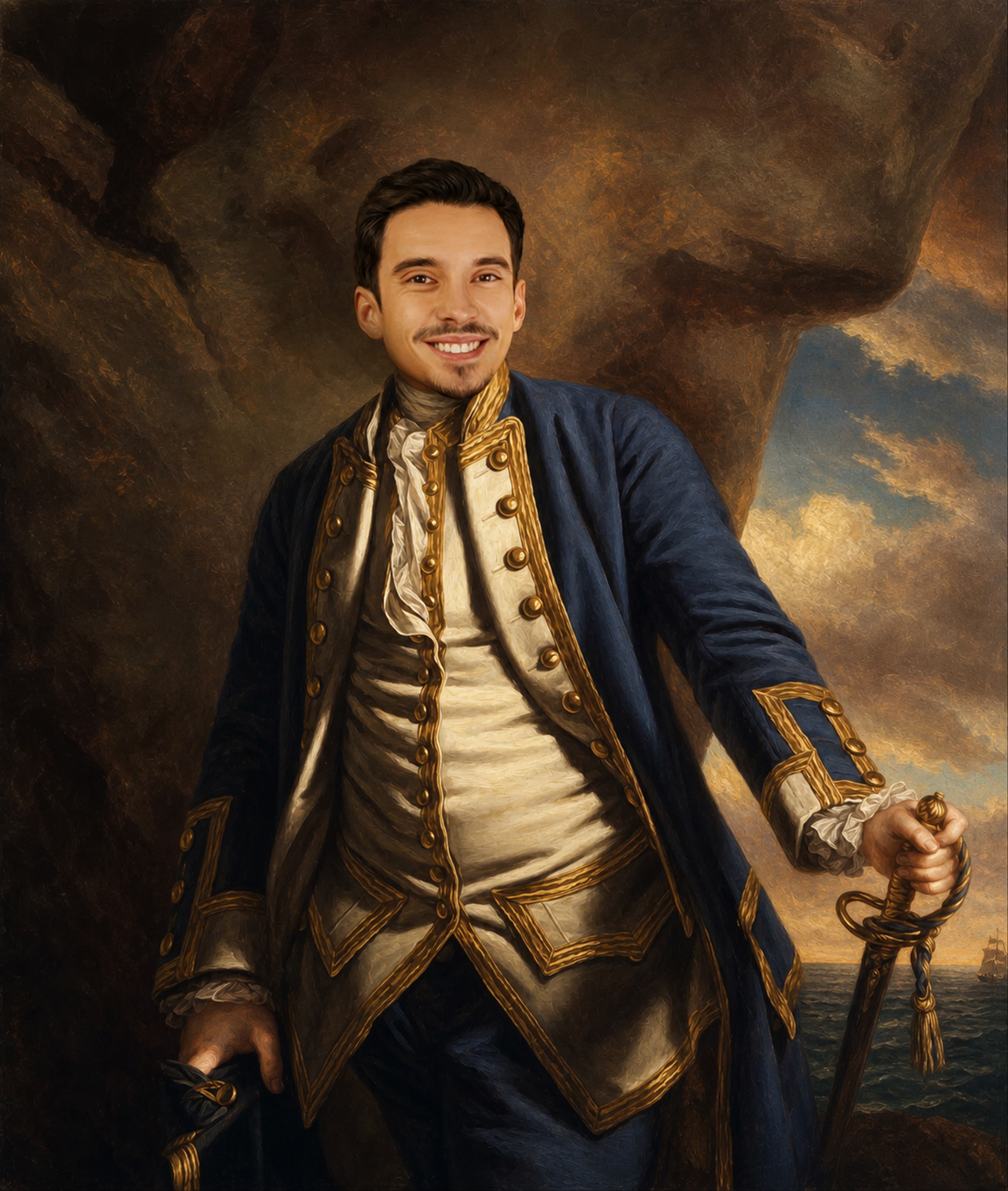 The Earl personalized human portrait