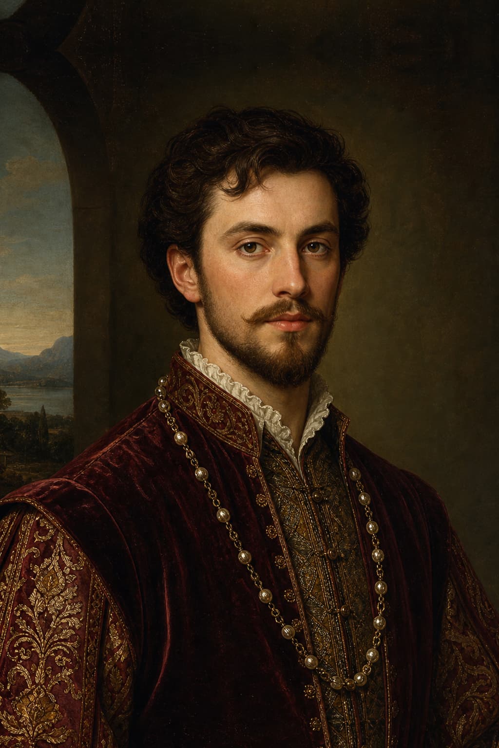 Renaissance Noble personalized human portrait