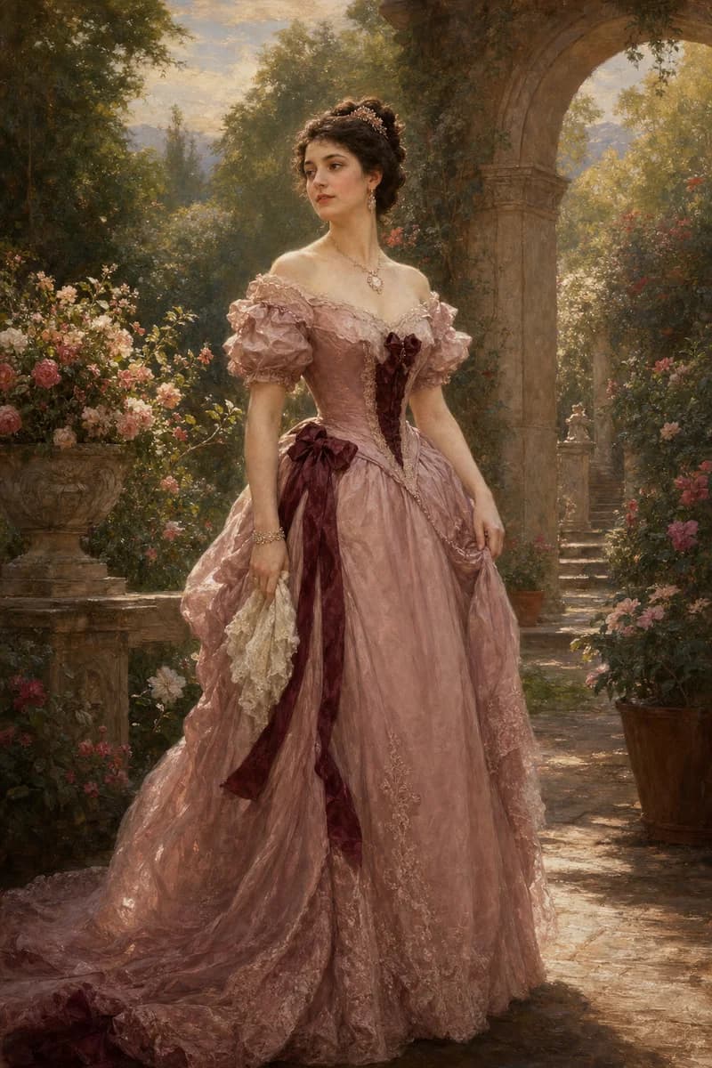 Garden Duchess personalized human portrait