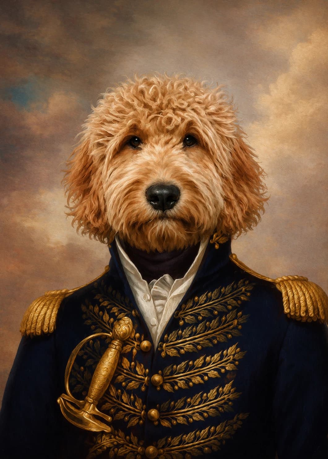 Admiral portrait style