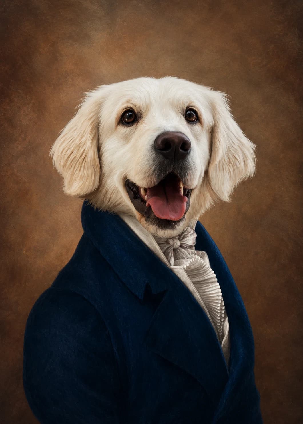 Ambassador pet portrait style