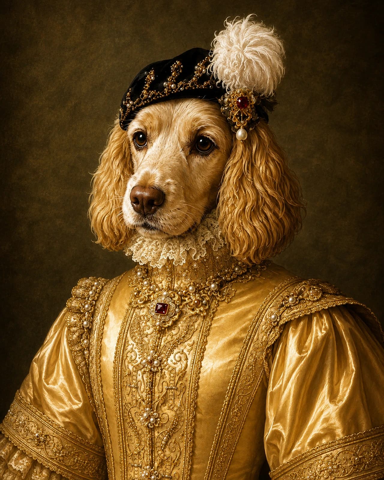 Duchess custom pet portrait