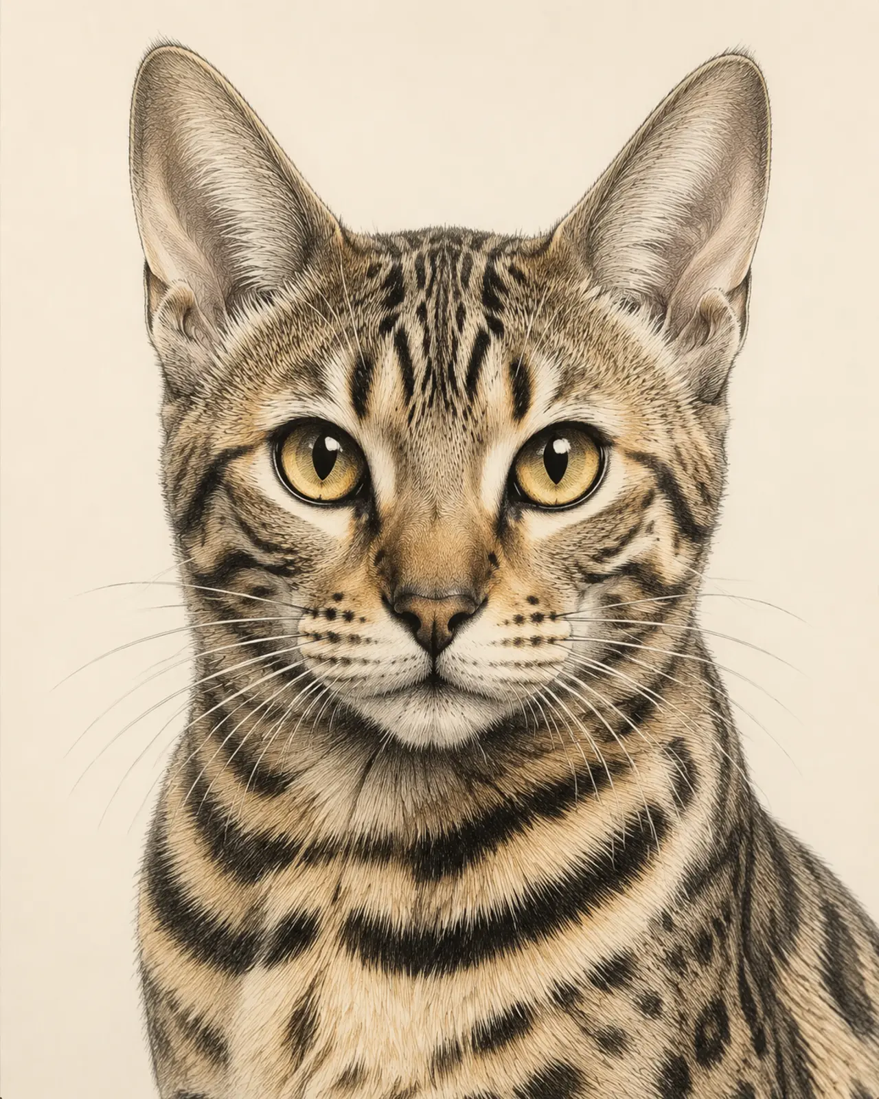 Fine Sketch pet portrait style