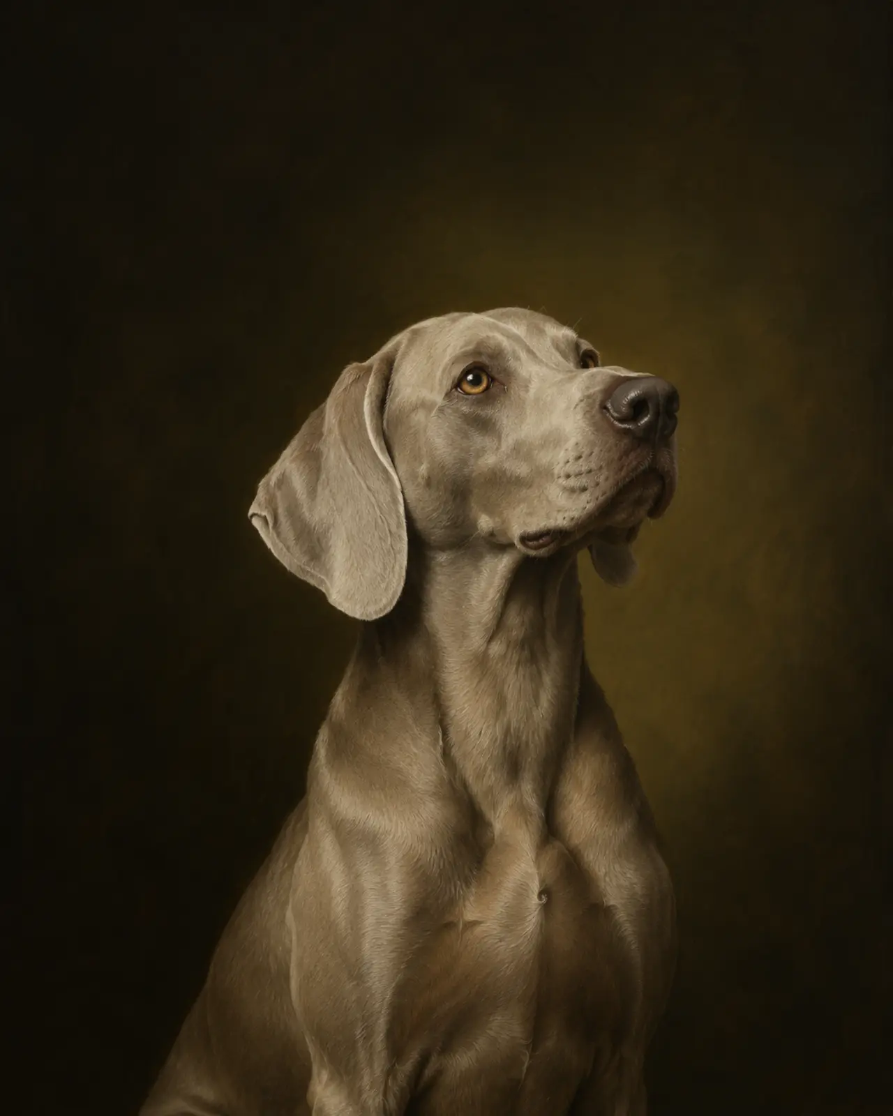 Heirloom custom pet portrait