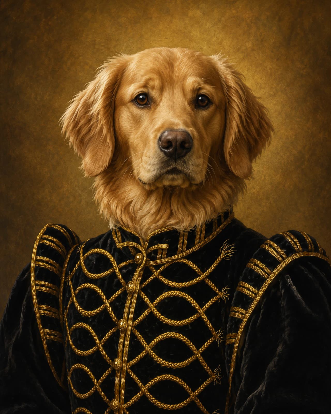 Noble portrait style