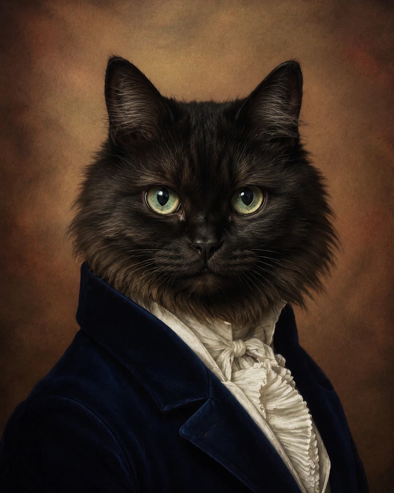 The Aristocrat custom pet portrait