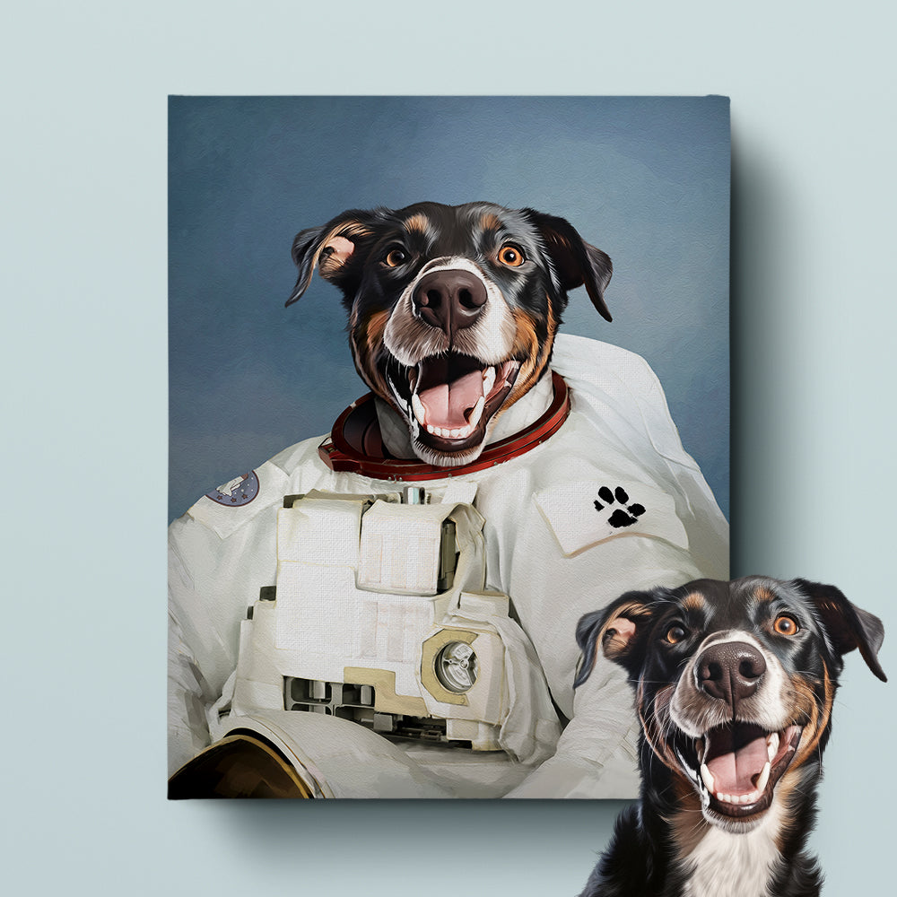 Astronaut Pet Portrait