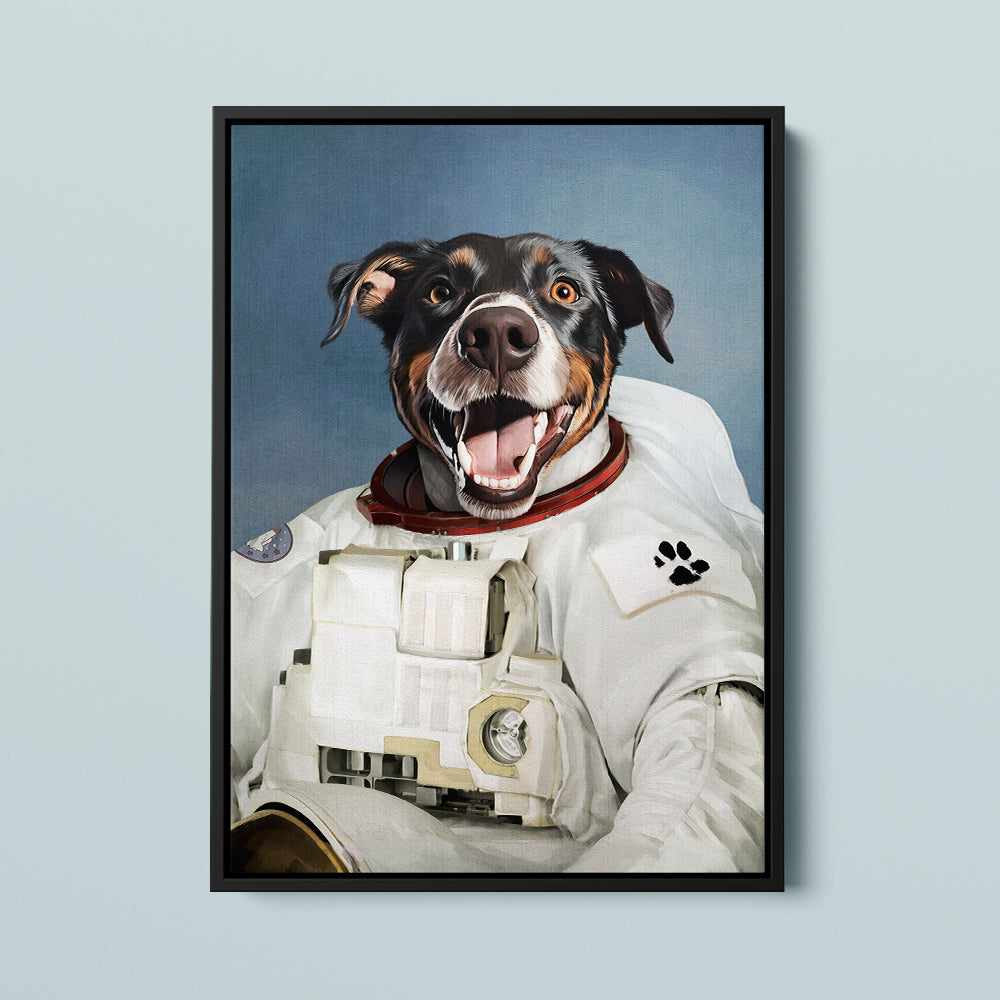 Astronaut Pet Portrait