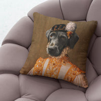 Thumbnail for Customized Throw Pillow - Duchess