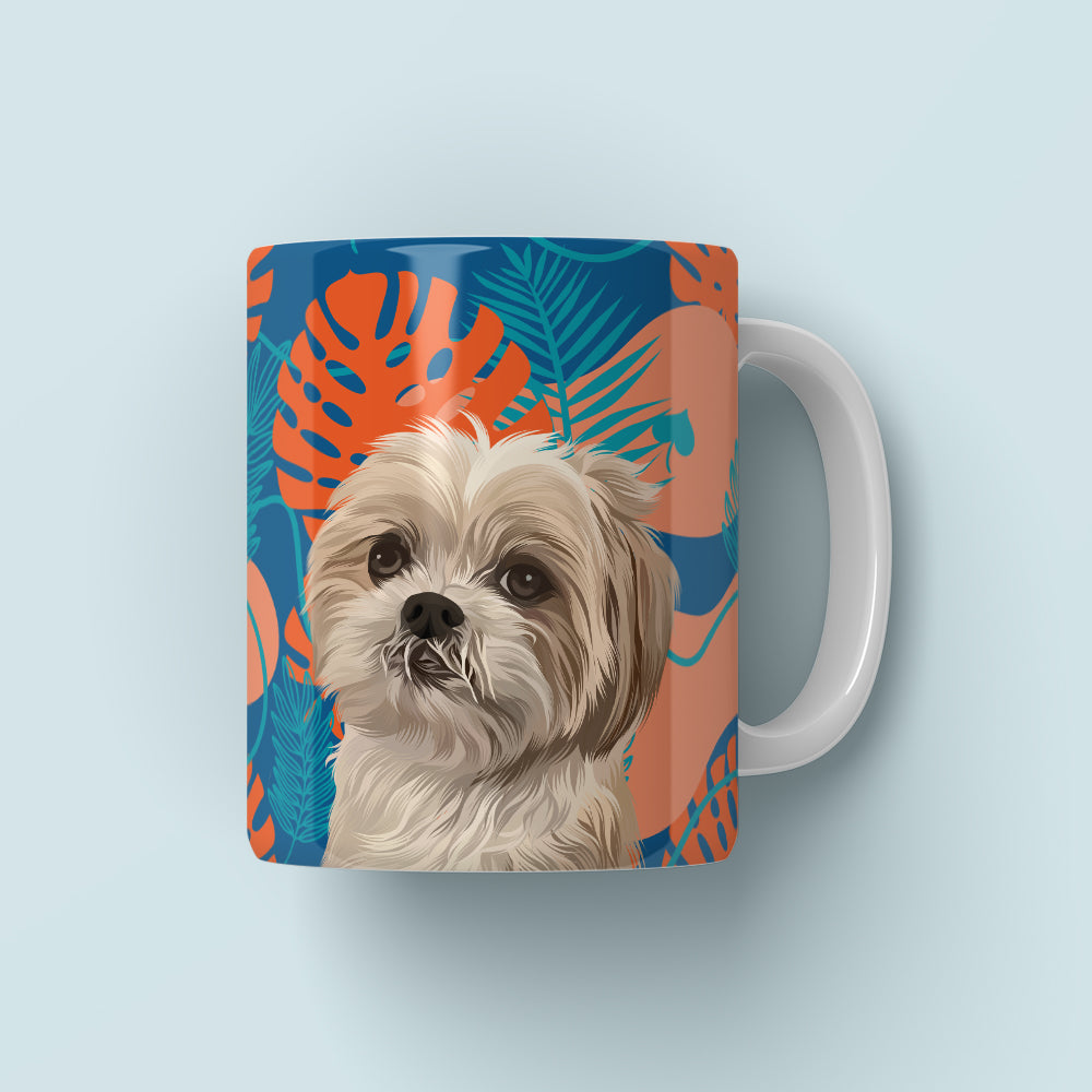 Custom Tropical Design Mug