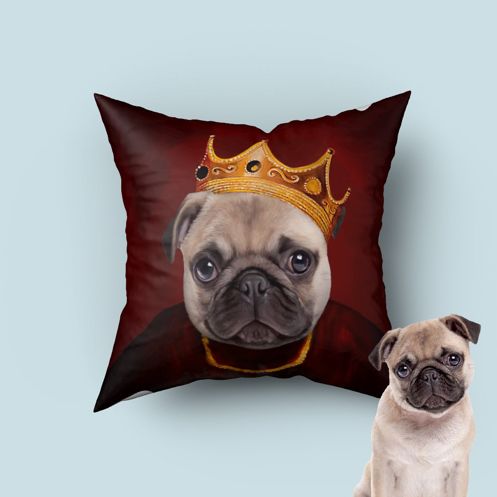 Customized Throw Pillow - Notorious Paw