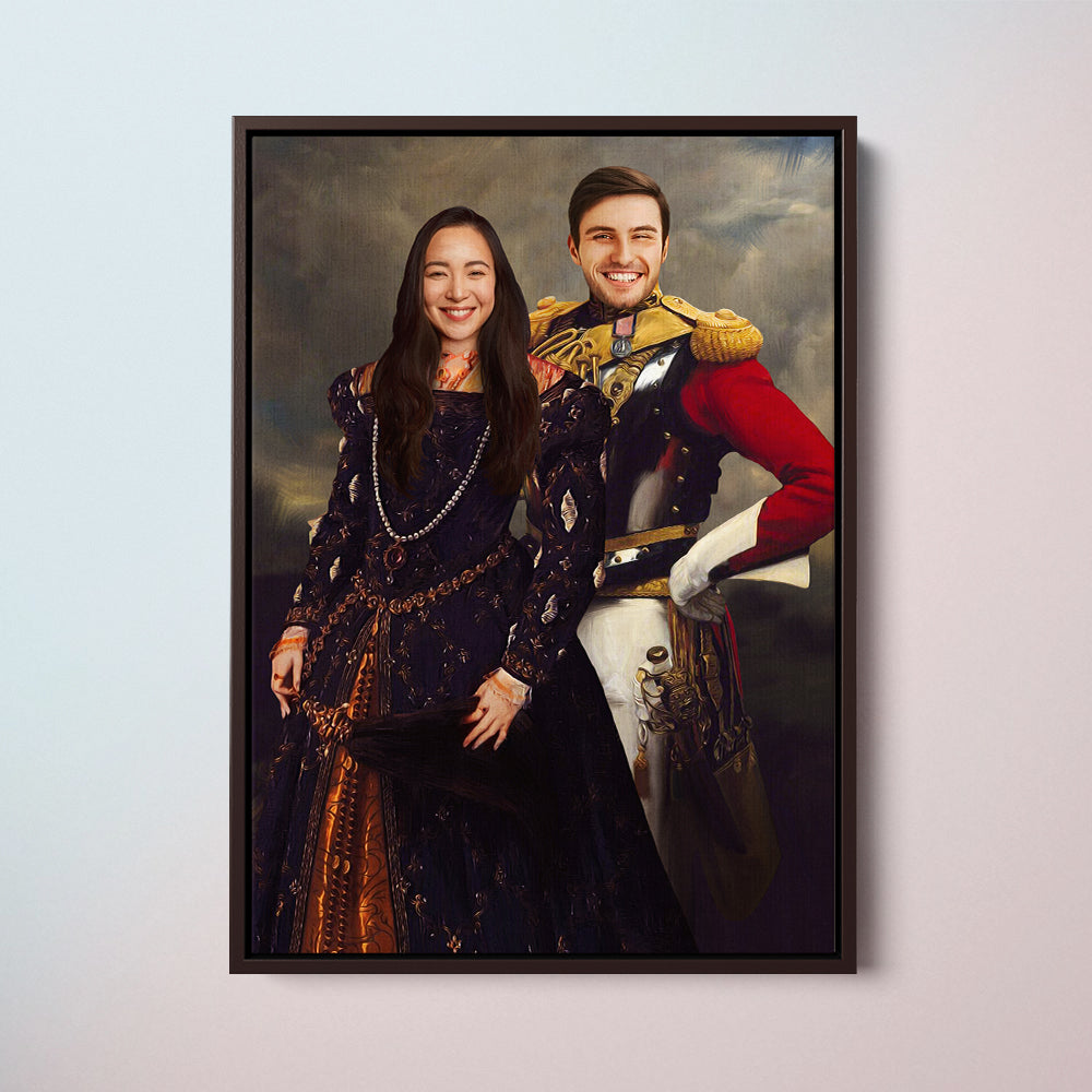 The Captain & The Countess - Custom Couple Portraits