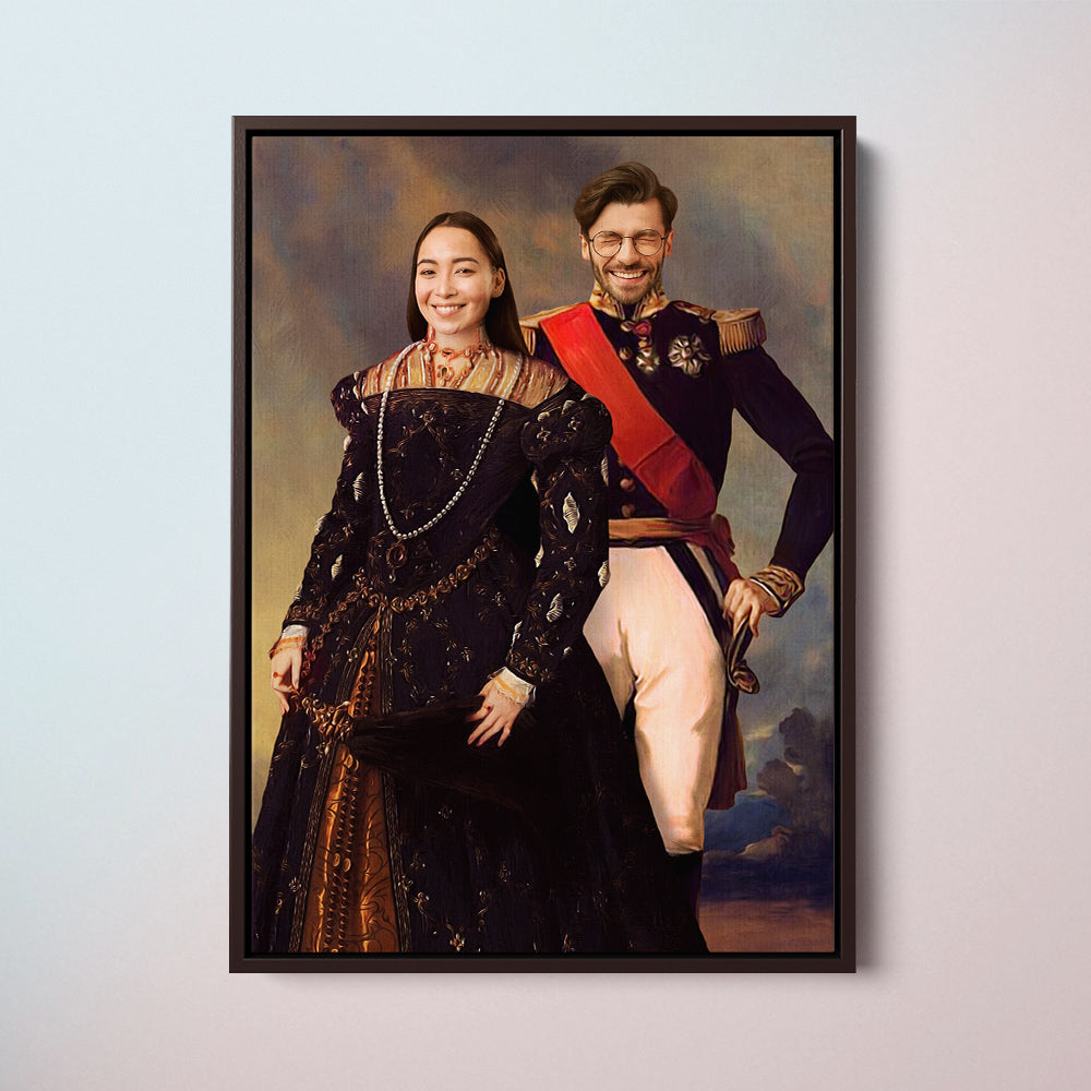 The Prince II & The Countess - Custom Couple Portraits
