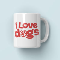 Thumbnail for I LOVE DOGS MUG