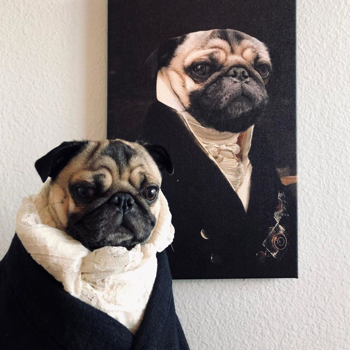 The Aristocrat Custom Pet Portrait - Pet Portraits