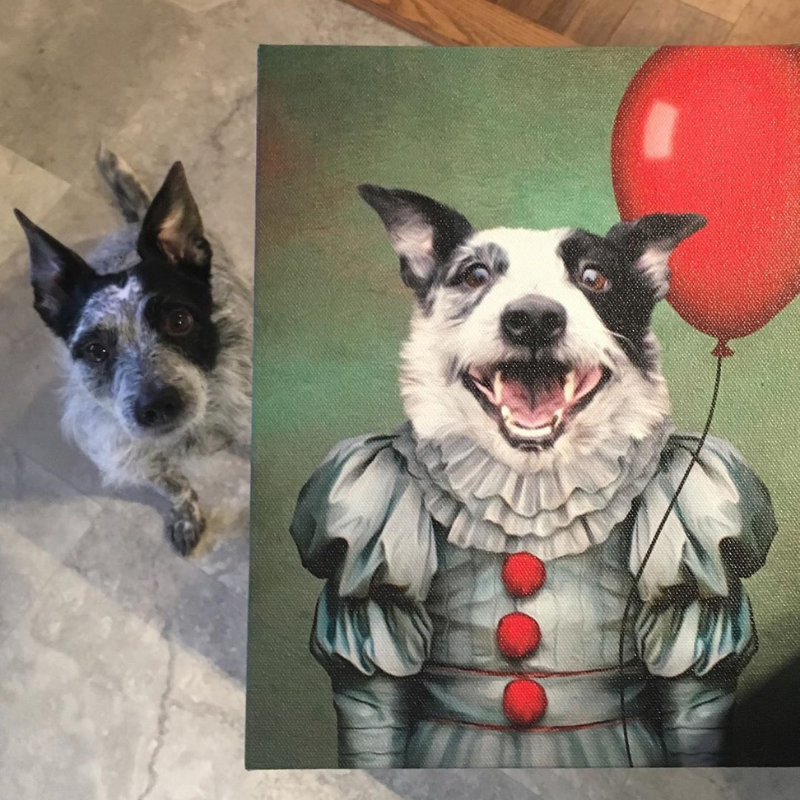 The Clown - Funny Pet Portrait