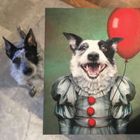 Thumbnail for The Clown - Funny Pet Portrait
