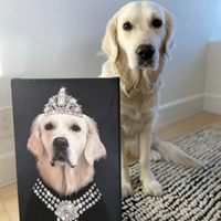 Thumbnail for Classy Lady - Fancy Pet Portrait